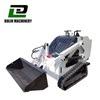 Mini Track Loaded Diesel Gasoline Engine Skid Steer Loader