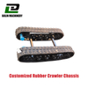 Rubber Track Electric Hydraulic Crawler Track Assembly