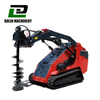 Mini Track Loaded Diesel Gasoline Engine Skid Steer Loader