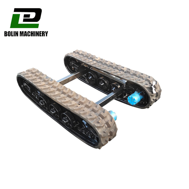 Rubber Track Electric Hydraulic Crawler Track Assembly