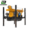 100m 200mm Water Well Drilling Rig Air Compressor with Mud Pump