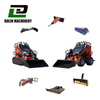 Mini Track Loaded Diesel Gasoline Engine Skid Steer Loader