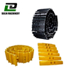 Idler Track Roller Chain Segments Parts Komatsu D155