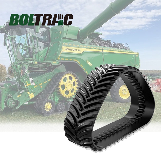 Durable 762mm 30 Inchagricultural Tread Rubber Track for X9 1000 And X9 1100 Combine Harvester