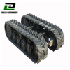 Rubber Track Electric Hydraulic Crawler Track Assembly