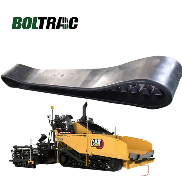 Pabrik Memasok Jalur Karet Paver Aspal 457mm 18' untuk Cat 1055 Ap1055B Ap1055D Ap1055E Ap1055F PVR8000 289-8490