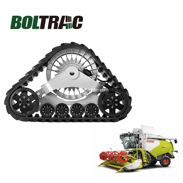 915mm Triangle Tracked Undercarriage For Claas Tucano 470 Series Combine Harvester